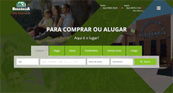 Desktop Screenshot of imobiliariaresidencia.com.br